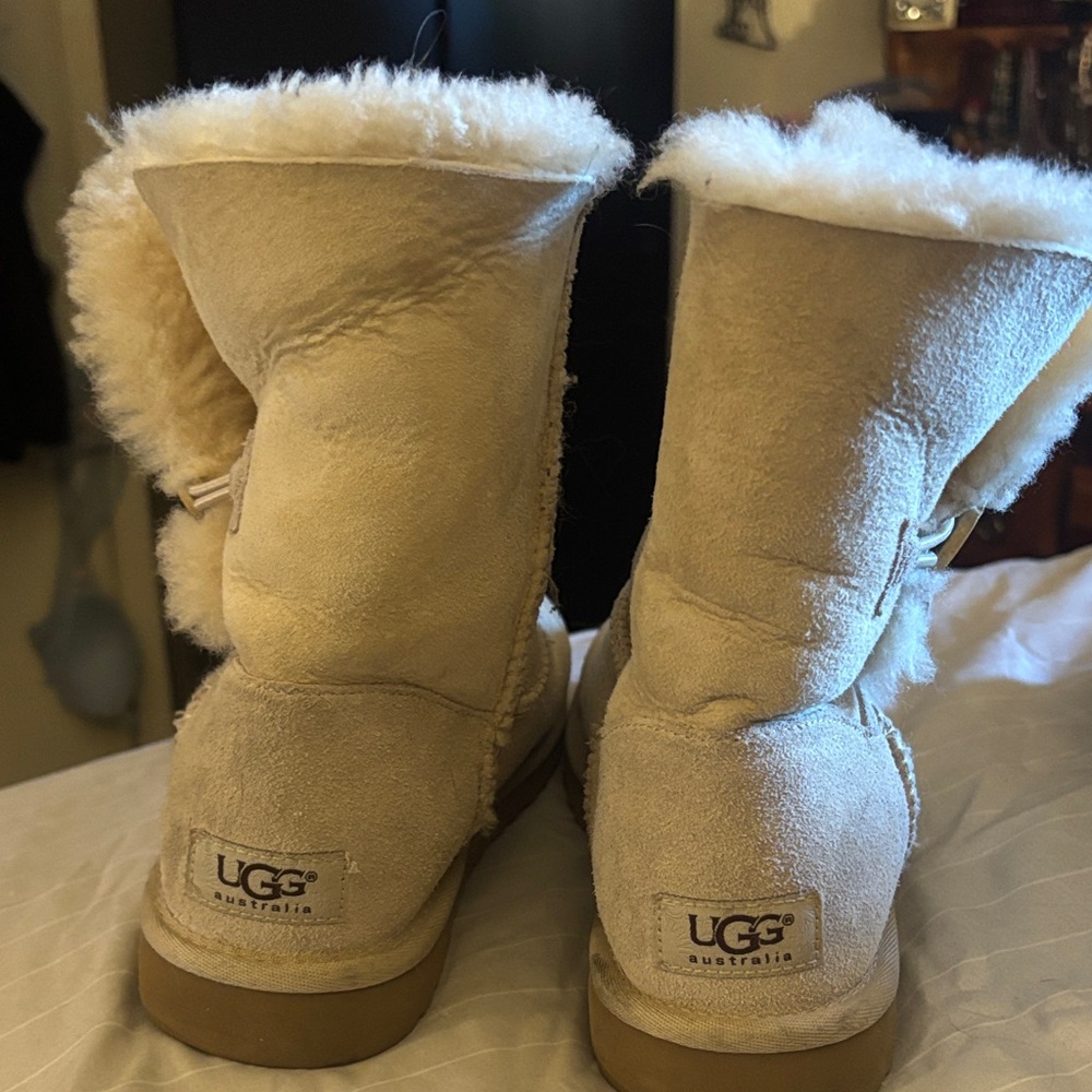 UGG Cream Winter Boots